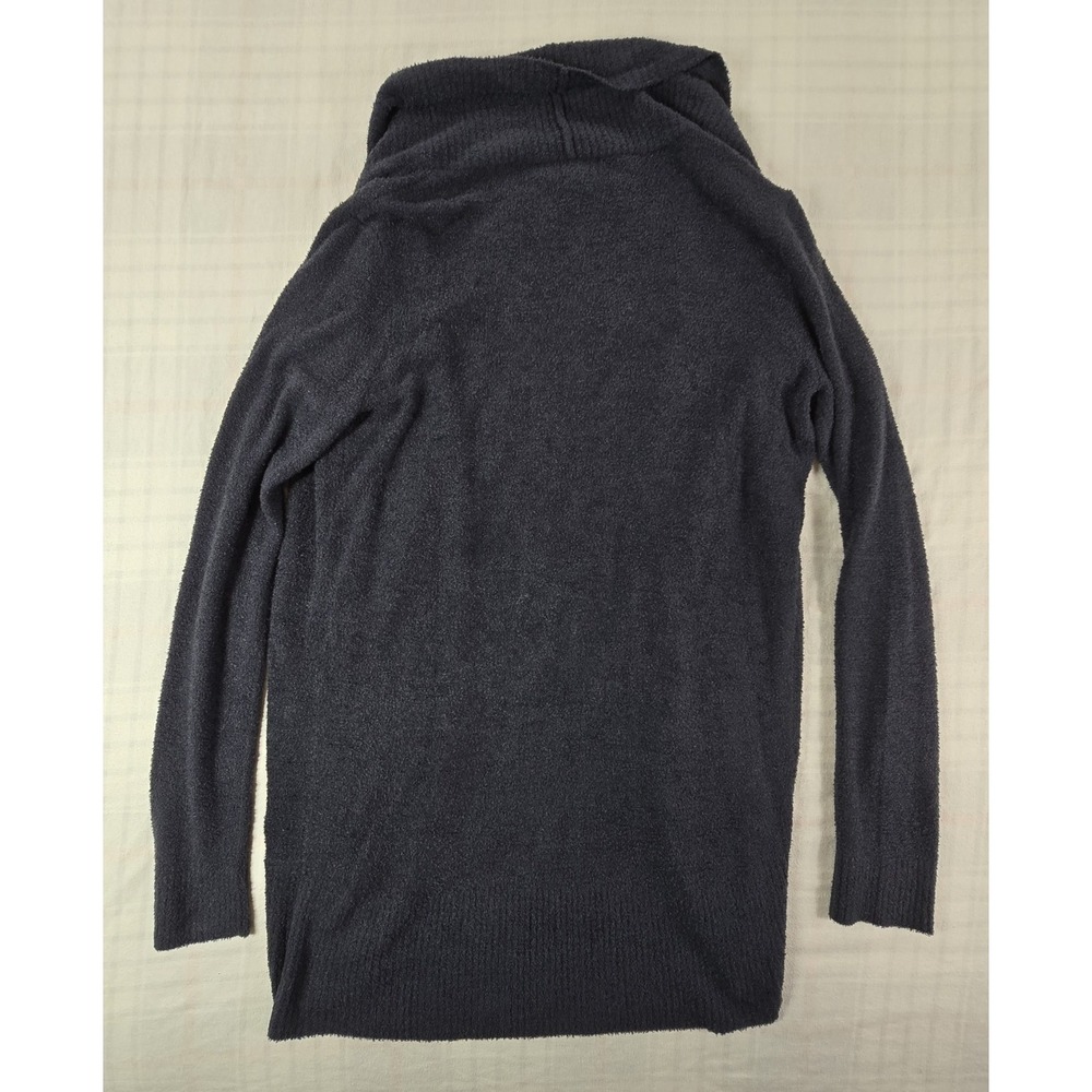 Barefoot Dreams CozyChic Lite Circle Cardi Cardigan Sweater Slate Gray Women's L - Picture 3 of 11